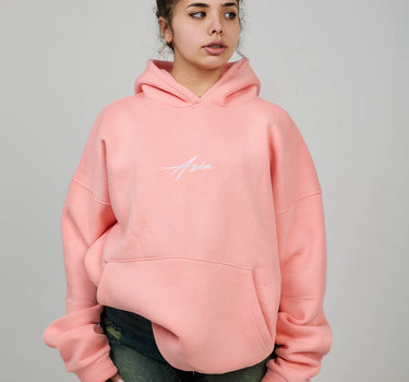 Asia pink Hoodie