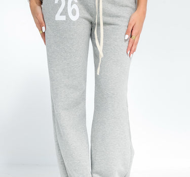 26 Grey sweatpants