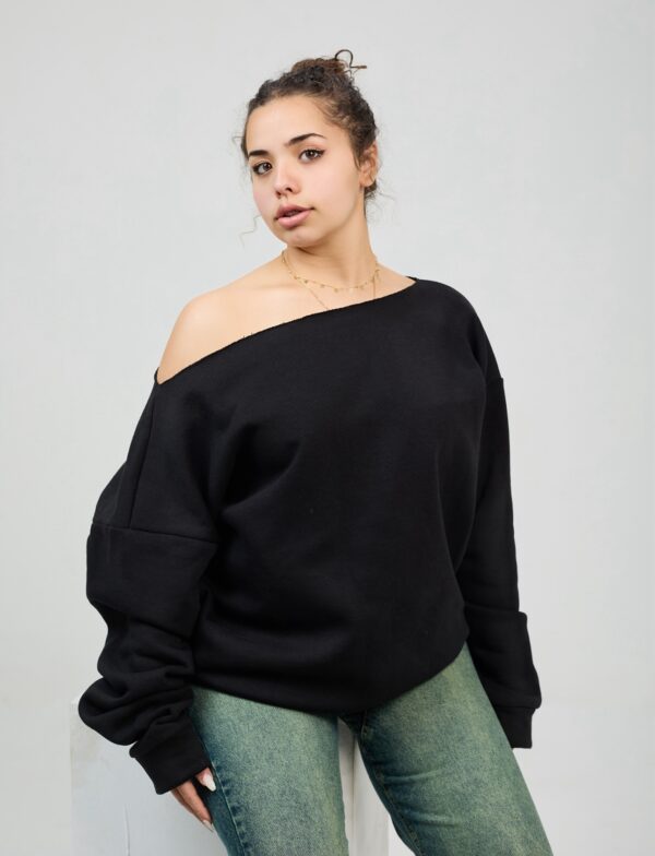 Asia black sweatshirt - Image 2