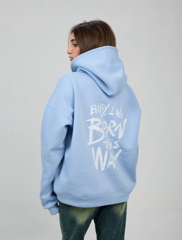 Asia Baby blue Hoodie