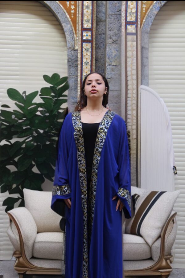 Asia blue kaftan