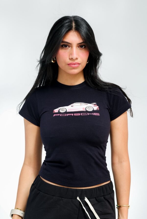 Porsche babe tee