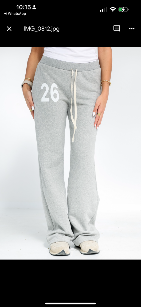 26 Grey sweatpants